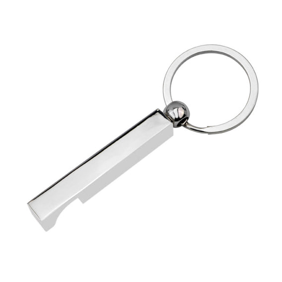 Custom Printed Square Peg Key Ring with Logo