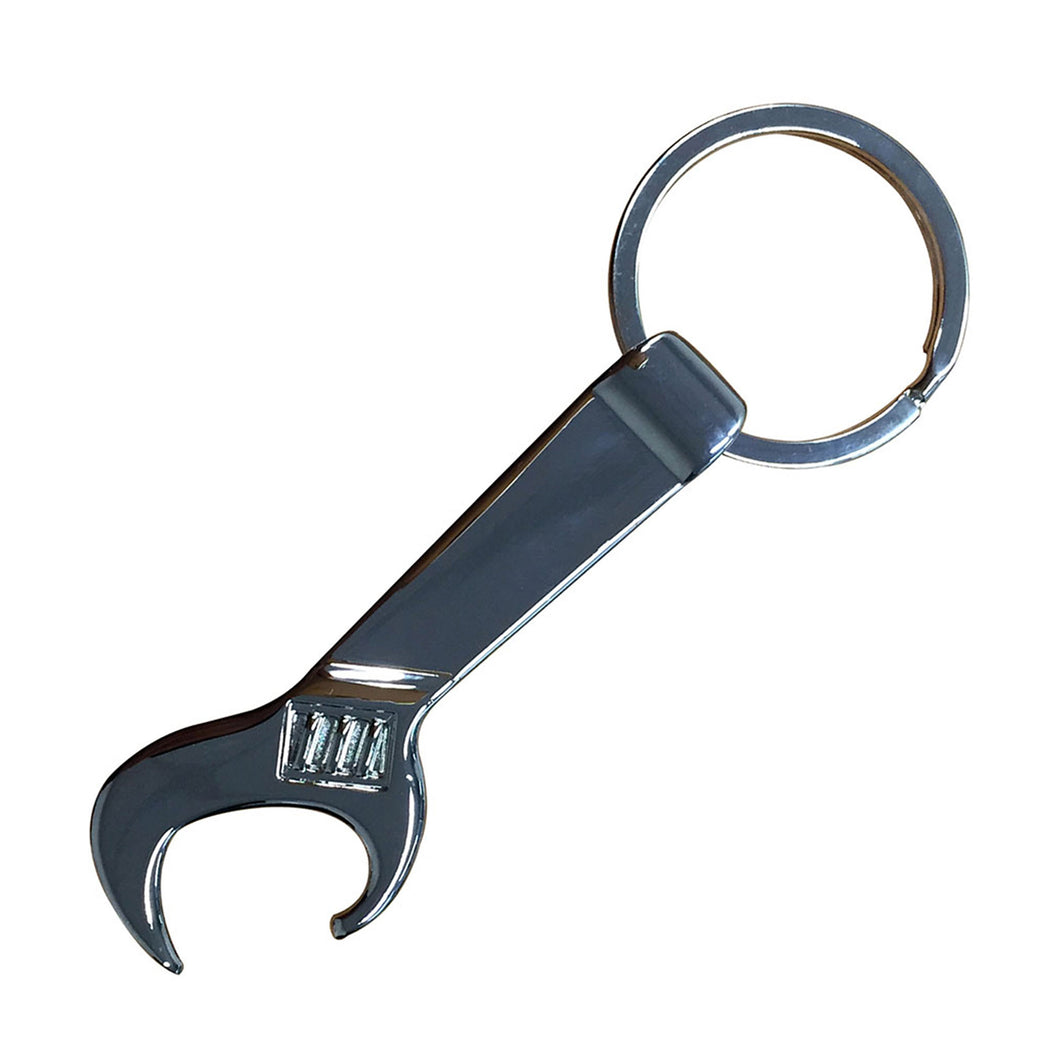 Custom Printed Spanner Bottle Opener Key Ring with Logo