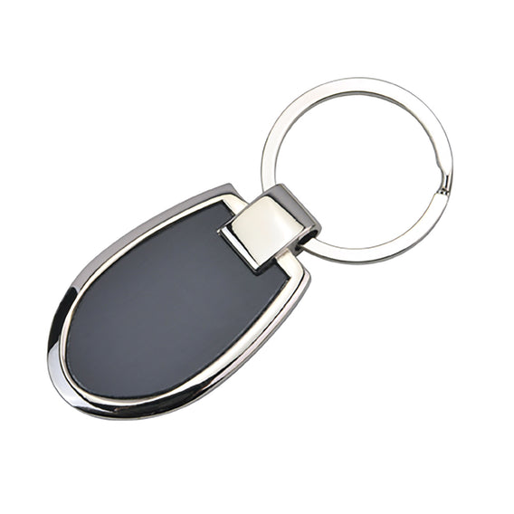 Custom Printed Le Mans Shield Key Ring with Logo