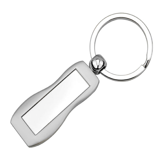 Custom Printed Hour Glass Key Ring with Logo