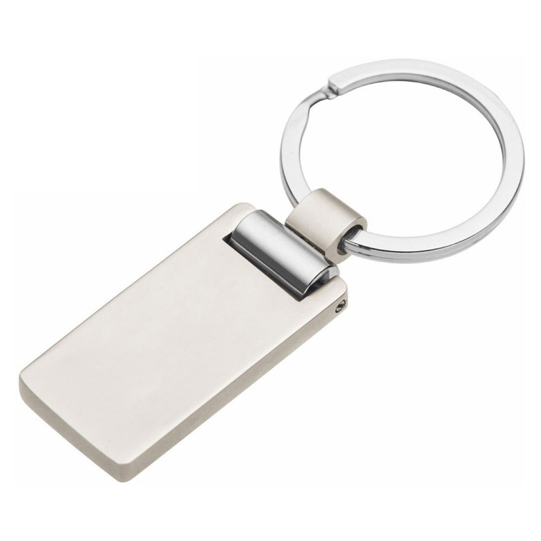 Custom Printed Euro Long Key Ring with Logo