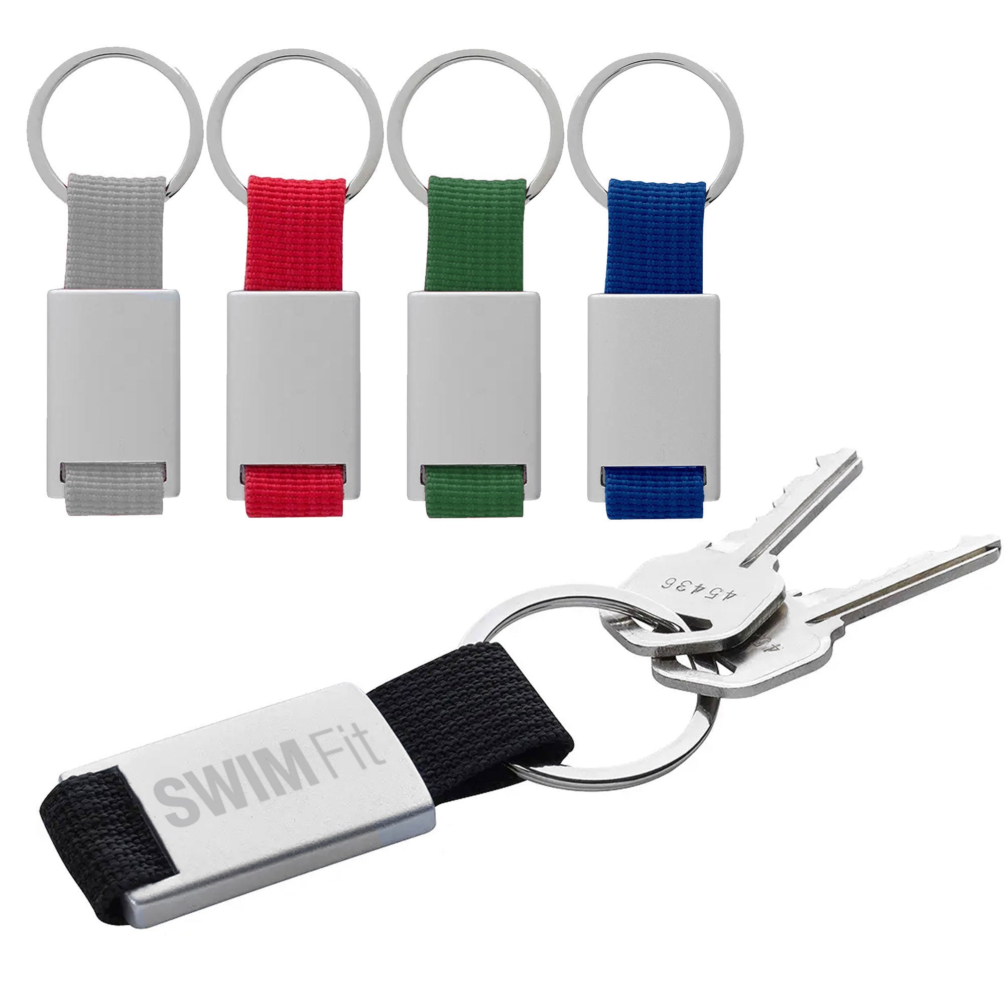 Band Custom Key Rings Custom Branded Band Key Ring