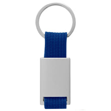 Load image into Gallery viewer, blue band custom printed promotional key rings
