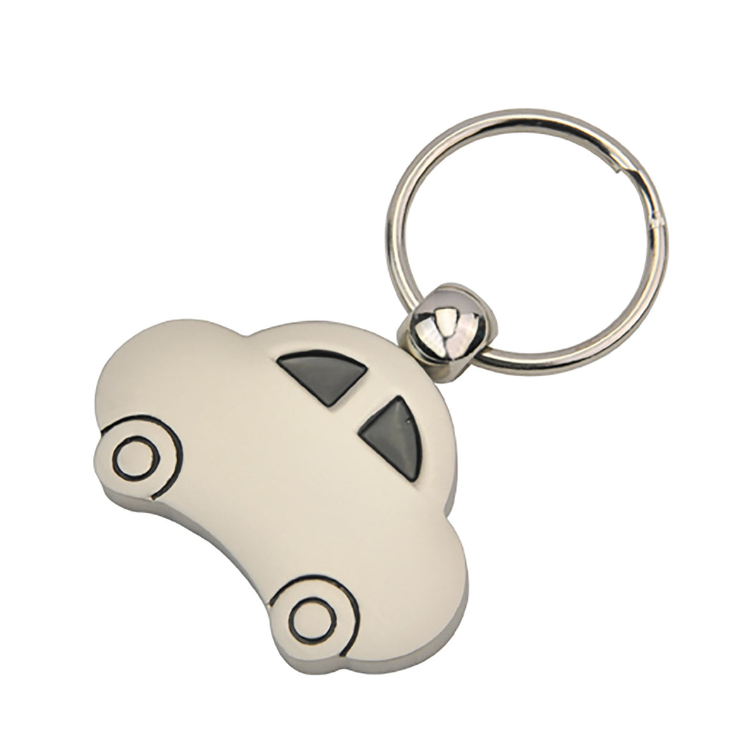 Custom Printed Bubble Car Key Ring with Logo