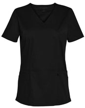 Load image into Gallery viewer, [M7640] Ladies&#39; Solid Colour S/S Scrub Top
