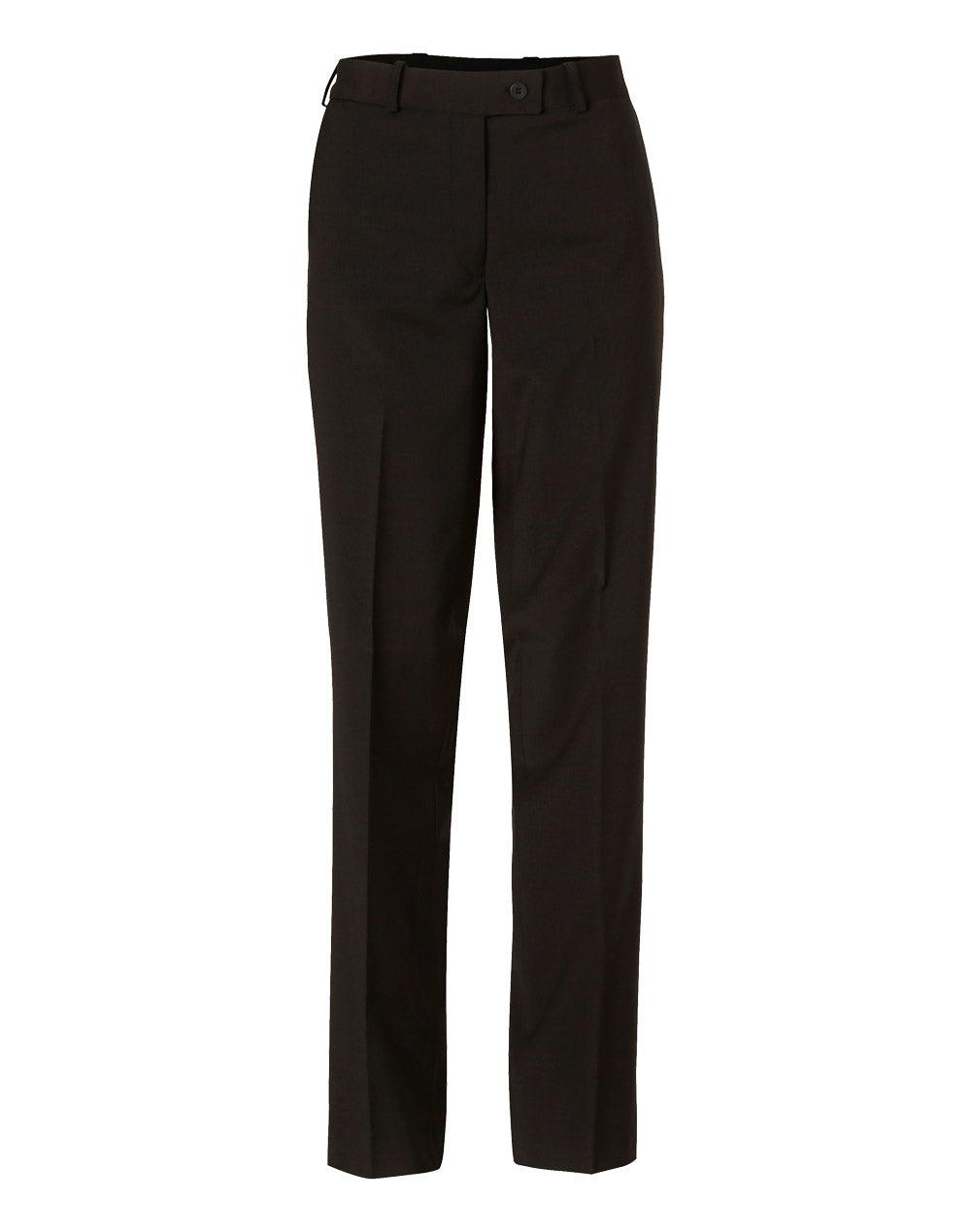 [M9400] Women's Slim Leg Flexi Waist Pants in Wool Stretch