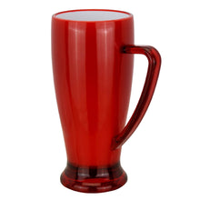 Load image into Gallery viewer, red beer mug custom printed promotional plastic mugs
