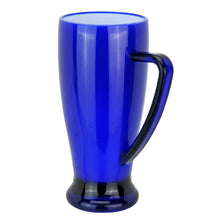 Load image into Gallery viewer, blue beer mug custom printed promotional plastic mugs
