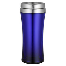 Load image into Gallery viewer, blue leak tight custom printed promotional plastic mugs
