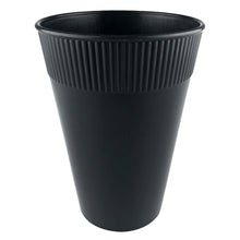 Load image into Gallery viewer, black strong custom printed promotional plastic mugs
