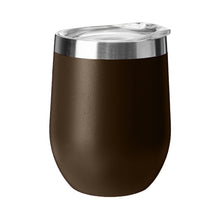 Load image into Gallery viewer, brown eco friendly custom printed promotional stainless steel mugs

