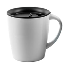 Load image into Gallery viewer, white eco friendly custom printed promotional stainless steel mugs
