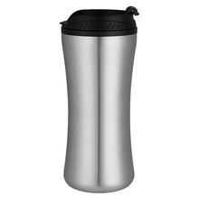 Load image into Gallery viewer, silver eco friendly custom printed promotional stainless steel mugs
