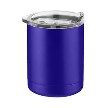 Load image into Gallery viewer, blue eco friendly custom printed promotional stainless steel mugs
