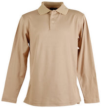 Load image into Gallery viewer, [PS35] Men&#39;s Cotton Back Truedry L/S Polo
