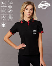 Load image into Gallery viewer, [PS66] Ladies&#39; Truedry Contrast S/S Polo
