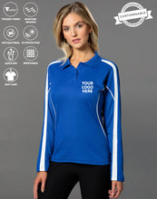 Load image into Gallery viewer, [PS70] Ladies&#39; TrueDry Long Sleeve Polo
