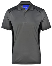 Load image into Gallery viewer, [PS79] Men&#39;s Cooldry S/S Contrast Interlock Polo
