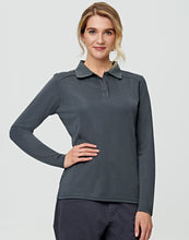 Load image into Gallery viewer, [PS90] Ladies&#39; Bamboo Charcoal L/S Polo
