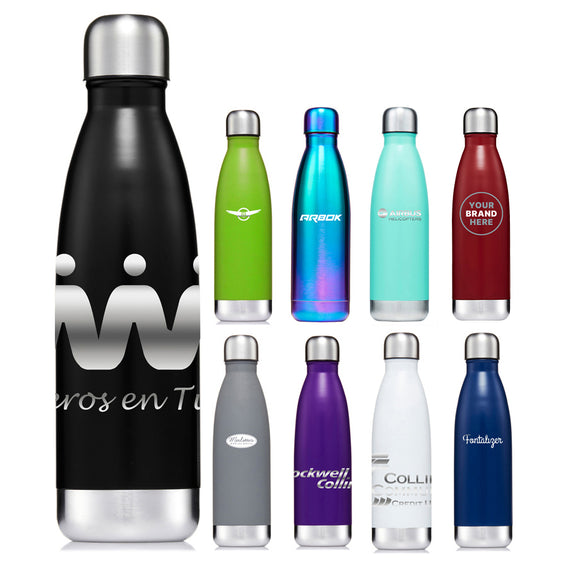 Custom Printed Classic 500ml Water Bottle with Logo