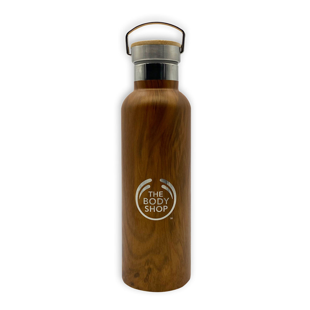 Custom Printed Ecograin Mirror Finish Shadow Bottle with Logo