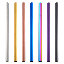 Load image into Gallery viewer, eco friendly custom printed promotional reusable straws
