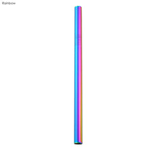 Load image into Gallery viewer, rainbow eco friendly custom printed promotional reusable straws
