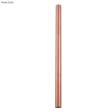 Load image into Gallery viewer, rose gold eco friendly custom printed promotional reusable straws
