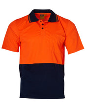 Load image into Gallery viewer, [SW01CD] Hi-Vis cooldry safety polo S/S
