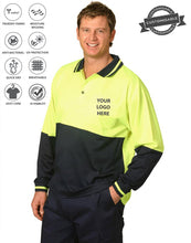 Load image into Gallery viewer, [SW11] Hi-Vis truedry safety polo L/S
