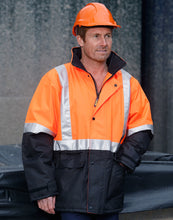 Load image into Gallery viewer, [SW28A] Hi-Vis Two Tone Rain Proof Quilted Safety Jacket With 3M Tapes
