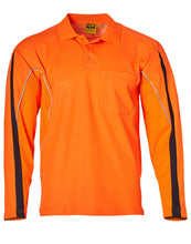 Load image into Gallery viewer, [SW33A] Men&#39;s Truedry L/S Hi-Vis Polo
