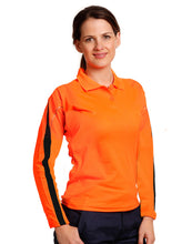 Load image into Gallery viewer, [SW34A] Ladies&#39; Truedry L/S Hi-Vis Polo
