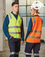 Load image into Gallery viewer, [SW43] Hi Vis Safety Vest With Shoulder Reflective Tapes
