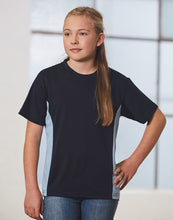 Load image into Gallery viewer, [TS12K] kids cooldry S/S contrast tee
