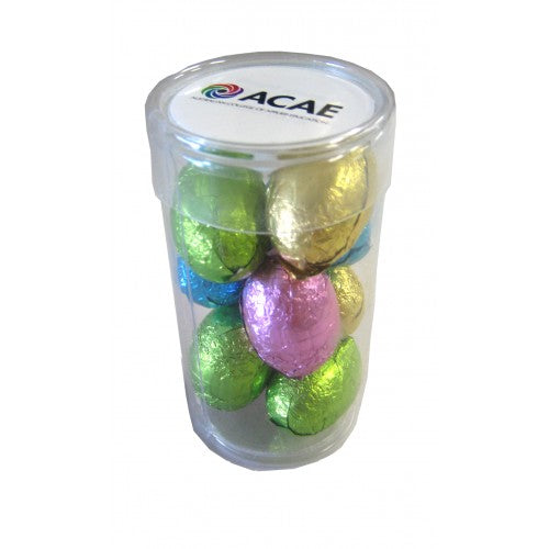 Pet Tube filled with Easter Eggs