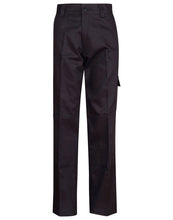 Load image into Gallery viewer, [WP03] Men&#39;s Cotton Drill Pre-shrunk Cargo Pants With Knee Pads
