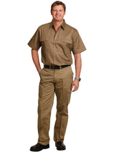 Load image into Gallery viewer, [WP07] drill pant pocket on leg / regular fit
