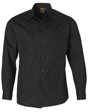 Load image into Gallery viewer, [WT02] cool-breeze L/S cotton work shirt
