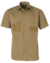 Load image into Gallery viewer, [WT05] Fine Duck Weave Dura-Wear Short Sleeve Work Shirt
