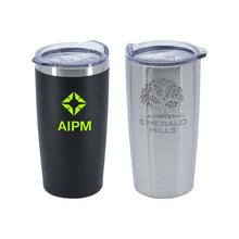 Load image into Gallery viewer, Custom Printed Seville Double Wall Mug with Logo
