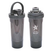 Load image into Gallery viewer, Custom Printed Shaker-Pro Sports Bottle, Black with Logo
