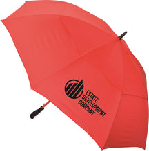 Load image into Gallery viewer, Custom Printed Deluxe 30&quot; Auto Golf Umbrella with Logo
