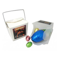 Load image into Gallery viewer, Custom Printed Frosted Noodle Box with Easter Eggs with Logo 
