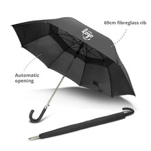 Load image into Gallery viewer, custom printed umbrellas with logo

