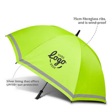 Load image into Gallery viewer, Custom Printed Eagle Umbrella - Safety with Logo
