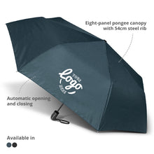 Load image into Gallery viewer, Custom Printed Economist Umbrella with Logo
