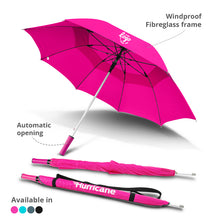 Load image into Gallery viewer, custom printed umbrellas with logo
